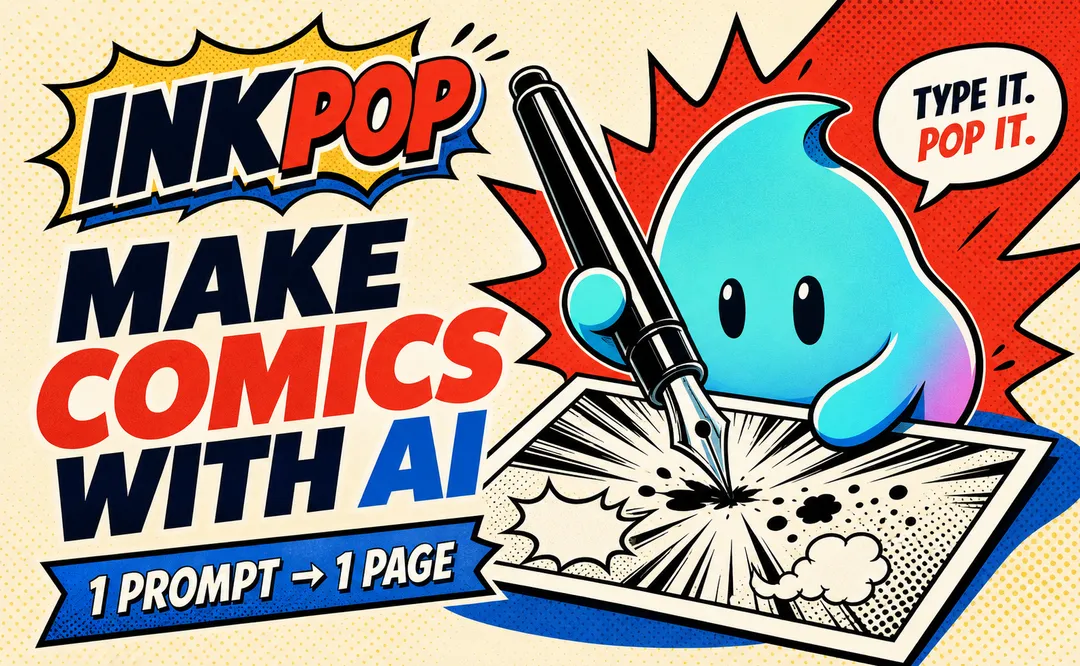 InkPop: AI Comic Creator preview