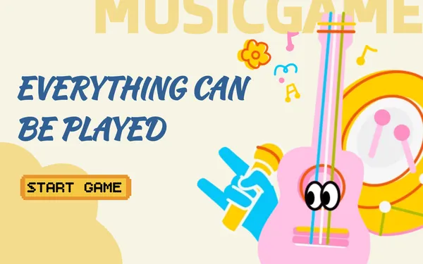 Piano Game template preview