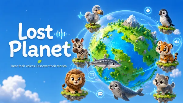 3D Animal Display template preview